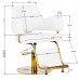 Hairdressing Chair GABBIANO LINZ NQ GOLD white